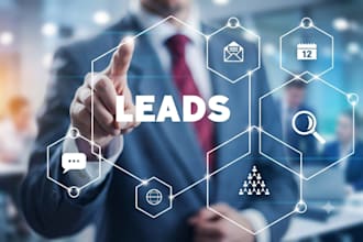 do targeted b2b lead generation, lead prospecting and email list building
