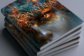 design a professional mystery or horror book cover