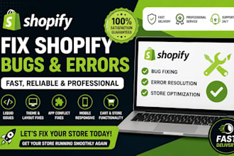 fix shopify bugs errors liquid issues and theme problems