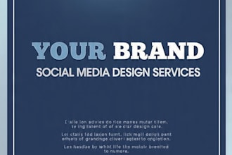 design facebook cover and social media posts