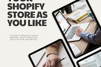 build professional shopify store free logo