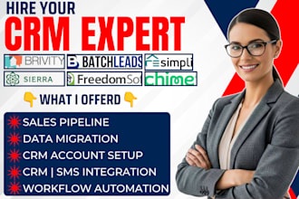 setup brivity crm resimpli freedomsoft chime batchleads sierra interactive crm