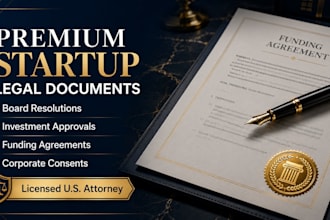 prepare attorney drafted investment approval documents