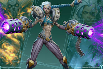 design unique and high quality gaming characters for games