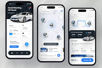 develop modern booking, transportation management app for web, android, ios