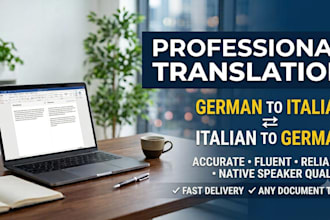 translate your text between german and italian