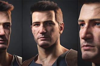 design 3d realistic custom unreal engine metahuman