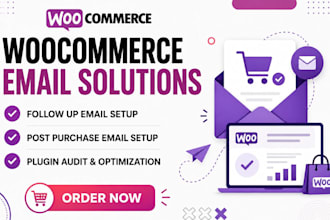 setup woocommerce follow up email woocommerce post purchase email plugin audit