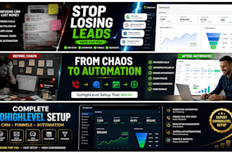 setup gohighlevel snapshot, funnel and automation