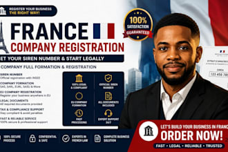 france company registration get siren number eu company full formation registra