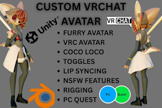 create vrchat avatar for you