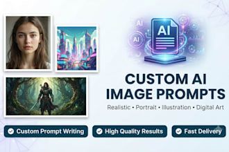 create professional ai prompts for images and videos