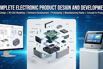 do your complete electronic product design and development
