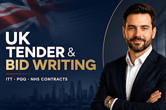 write winning UK tender and bid proposals for itt, pqq and nhs contracts