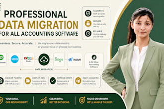 do professional data migration for all accounting software