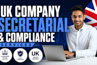 provide UK company secretarial and compliance services