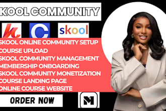 build and monetize your skool community setup for business coaching