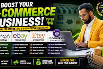 do shopify marketing ebay promotion etsy promotion and ecommerce store marketing