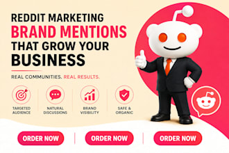 be your reddit SEO post marketing manager and brand community growth management