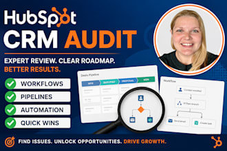 audit your hubspot CRM and create a custom automation roadmap