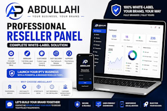 build reseller panel dream4k, zen4k, strong8k, trex, with fully rebranding