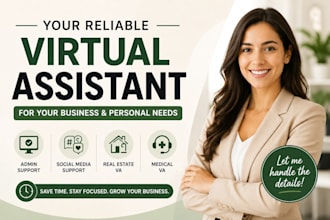 virtual assistant, personal assistant executive assistant social media VA