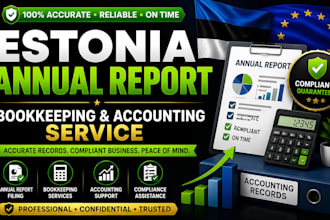 file estonia annual report, bookkeeping and accounting service
