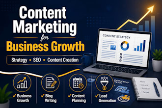 create a content marketing strategy for business growth