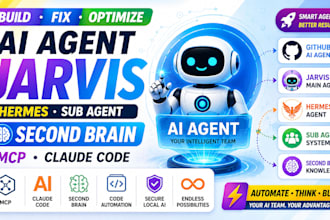 jarvis ai agent integrate hermes openclaw website obsidian brain mcp claude code