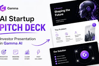 ai presentation designer, gamma ai, pitch deck and saas presentation expert