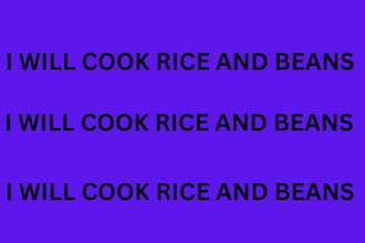 cook rice and beans