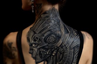 design a modern and minimalist tattoo design