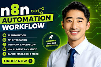 build n8n ai agent, n8n automation, n8n workflow, ai workflow automation