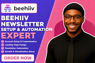 design beehiiv newsletter setup beehive landing page community beehive website