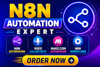 build n8n ai workflows, n8n ai voice agent n8n ai receptionist make com ai agent