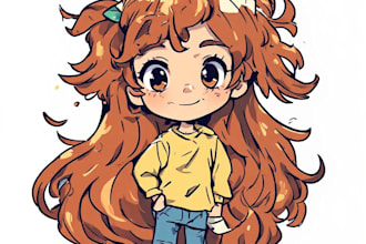 do a cartoon character art