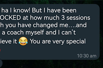 provide an intuitive deep healing session