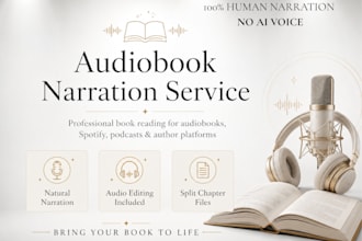 narrate and record your audiobook or book reading