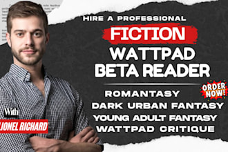 beta read copy edit fiction dark romance fantasy novel erotic thriller