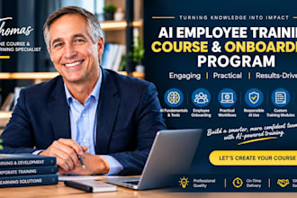 create an ai employee training course and onboarding program