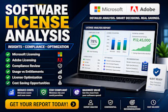 analyze software licenses and provide compliance recommendations