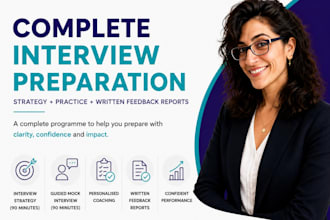 provide complete interview prep with strategy and mock