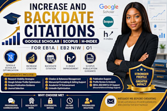 increase and backdate google scholar citations and h index for eb1 eb2 niw o1