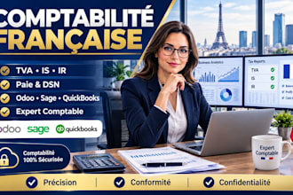 do french accounting, tax and paie