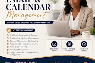 professionally manage your calendar and email