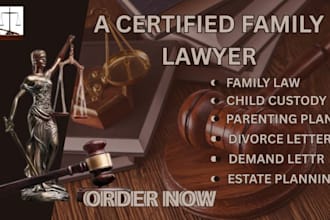 draft a professional child custody coparenting agreement