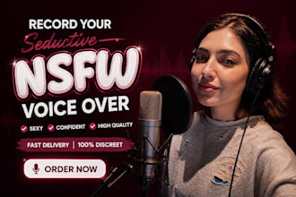 record sexy erotic audio sensual asmr smut nsfw voice over female voice acting