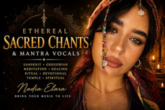 record sacred female vocals for mantra meditation and spiritual music