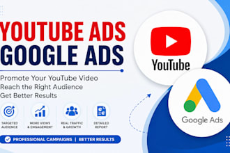 youtube ads google ads video promotion  ads campaign