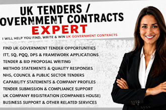 win UK tender bid, itt, sq, pqq and dps applications, contract bid proposals
